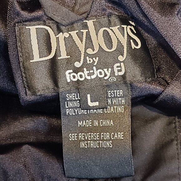 FootJoy FJ DryJoys Pant Mens Large Black WPB Golf Pant - Picture 11 of 14